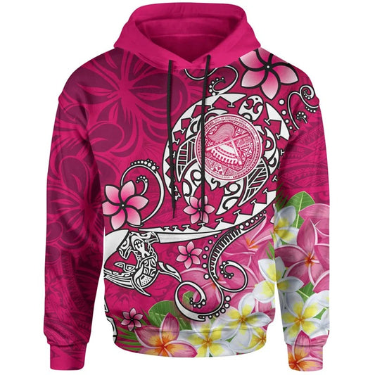 American Samoa Graphic Hoodie Personalised Polynesian Flag Print Hooded Sweatshirt with Drawstring for Casual Wear